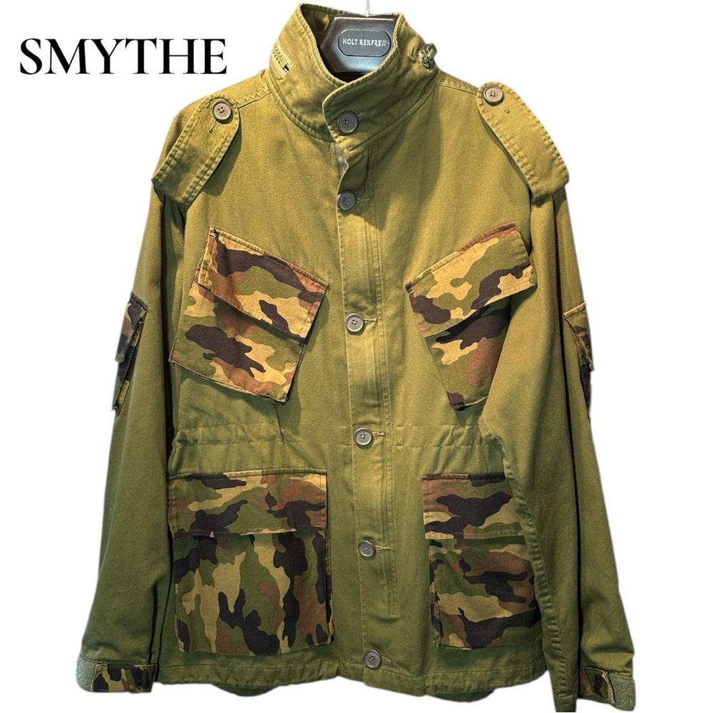 SMYTHE Surplus Cotton Jacket In Camo Print (Sz SM/Oversized) (EUC)